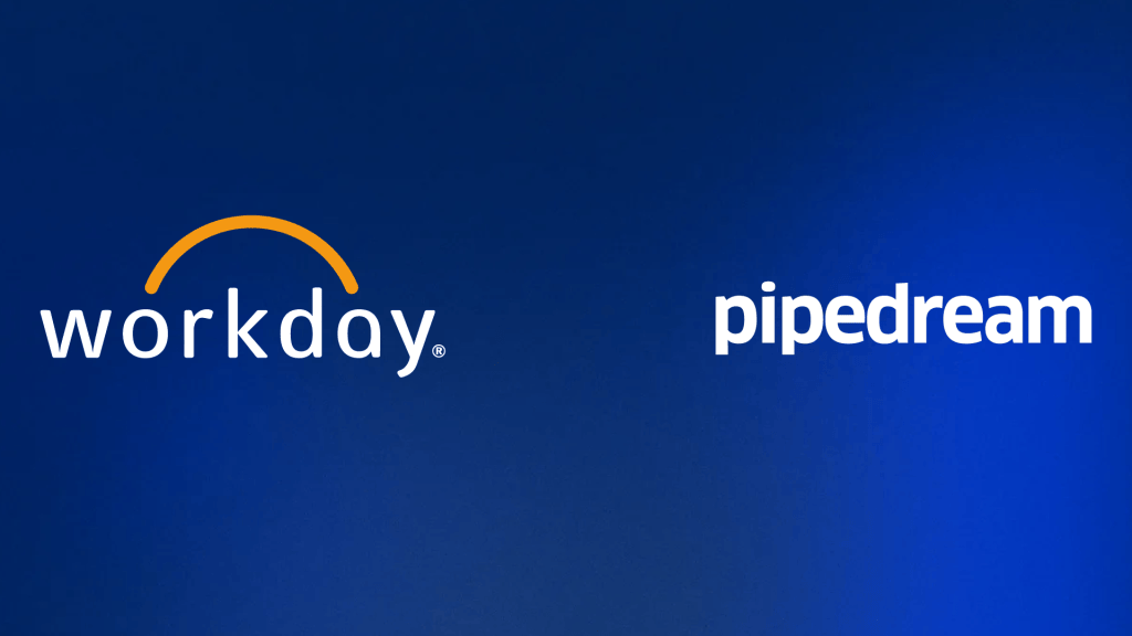 Workday Signs Definitive Agreement to Acquire Pipedream