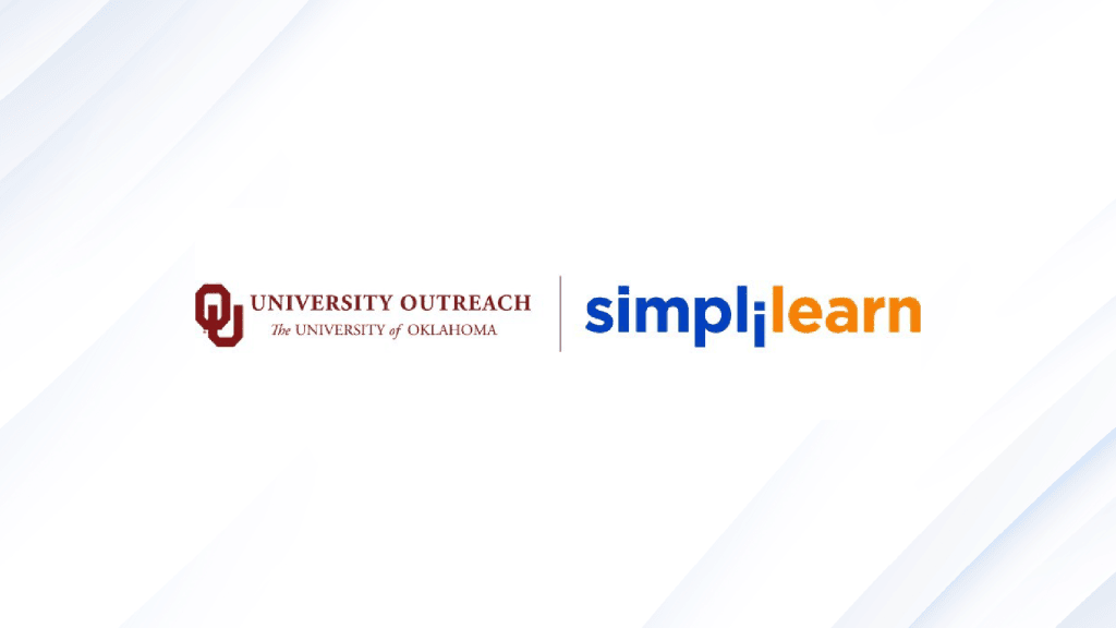 Simplilearn Partners With The University of Oklahoma Outreach to Launch the Professional Certificate Program in Project Management With GenAI