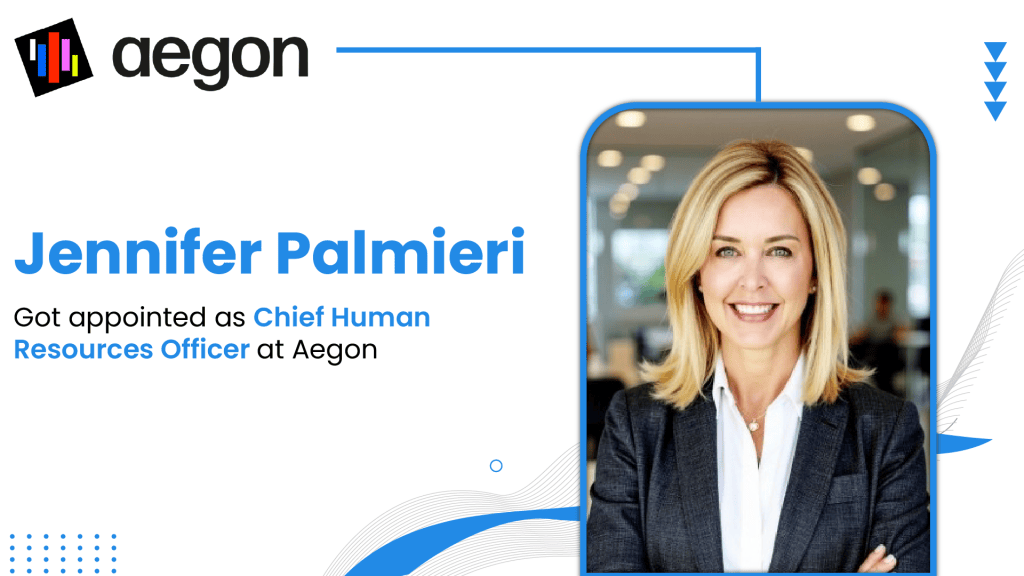 Aegon Appoints Jennifer Palmieri as Chief Human Resources Officer